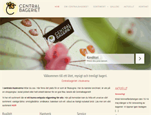 Tablet Screenshot of centralbageriet.com